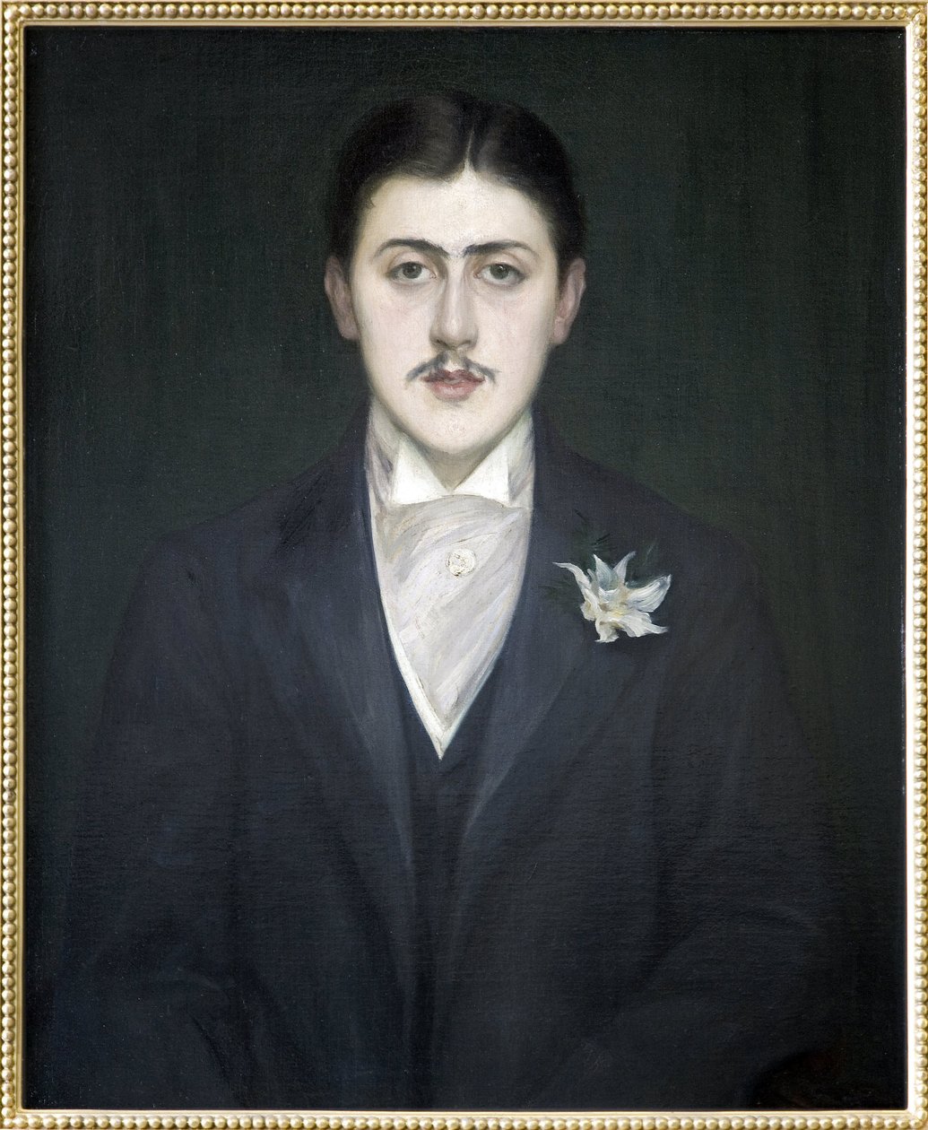 Porträt von Marcel Proust von Jacques Emile Blanche