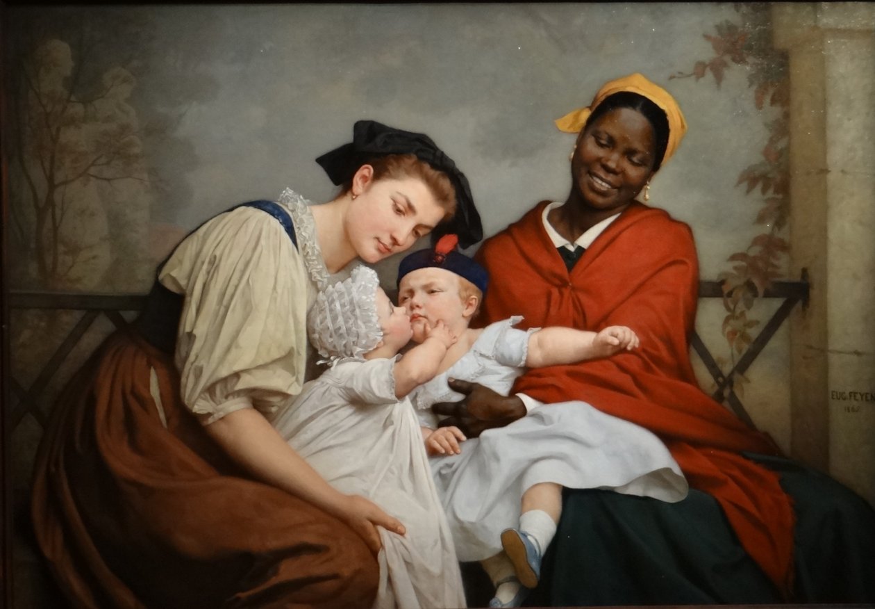 Der kindliche Kuss von Jacques Eugene Feyen