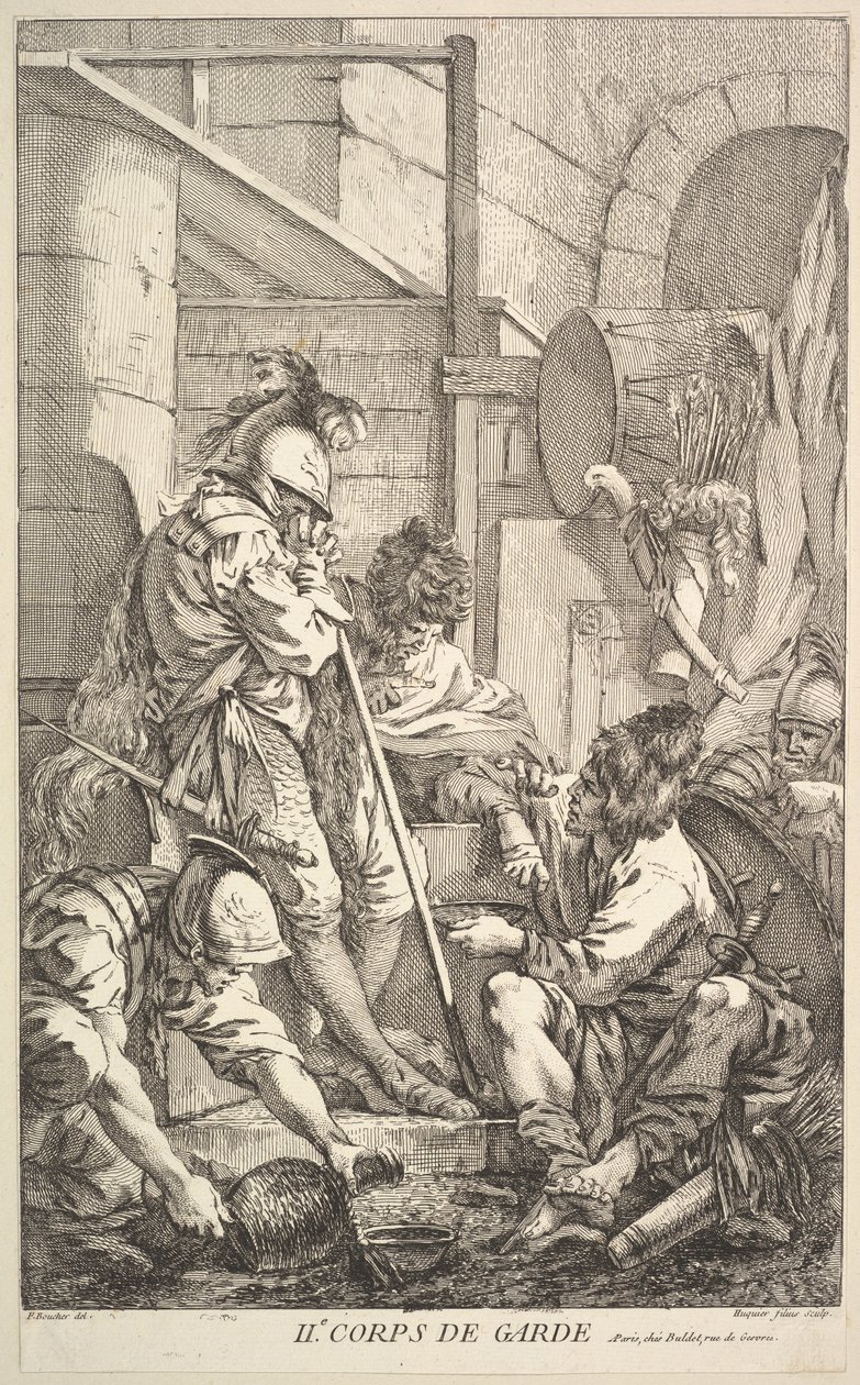 Zweiter Wachraum von Jacques Gabriel Huquier