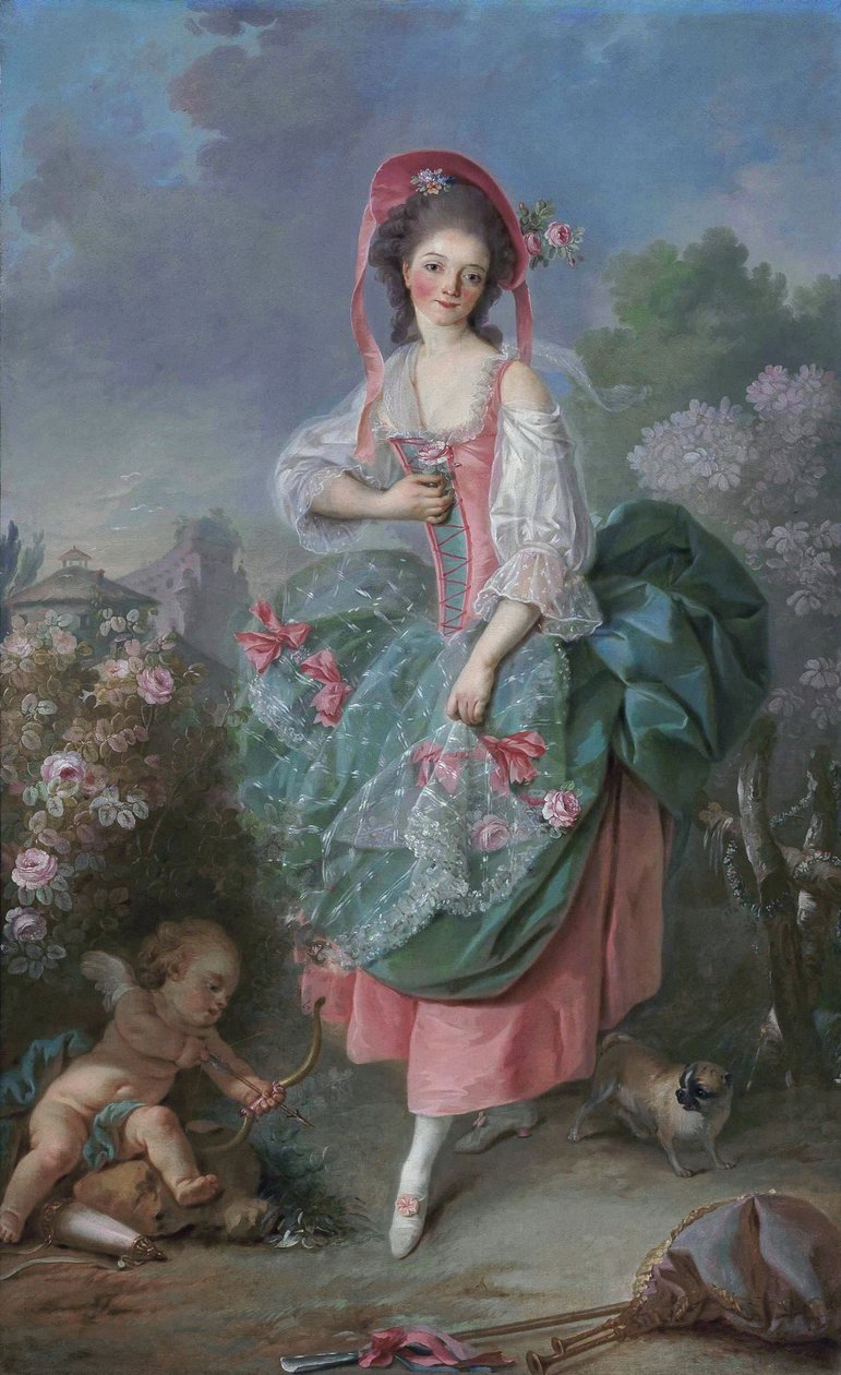 Mademoiselle Guimard als Terpsichore von Jacques Louis David