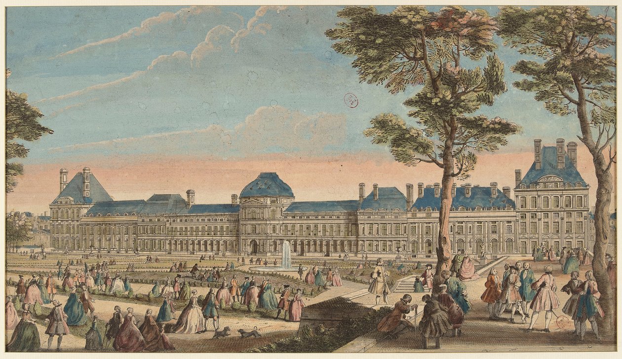Die Spaziergänge des Palais des Tuileries von Jacques Rigaud