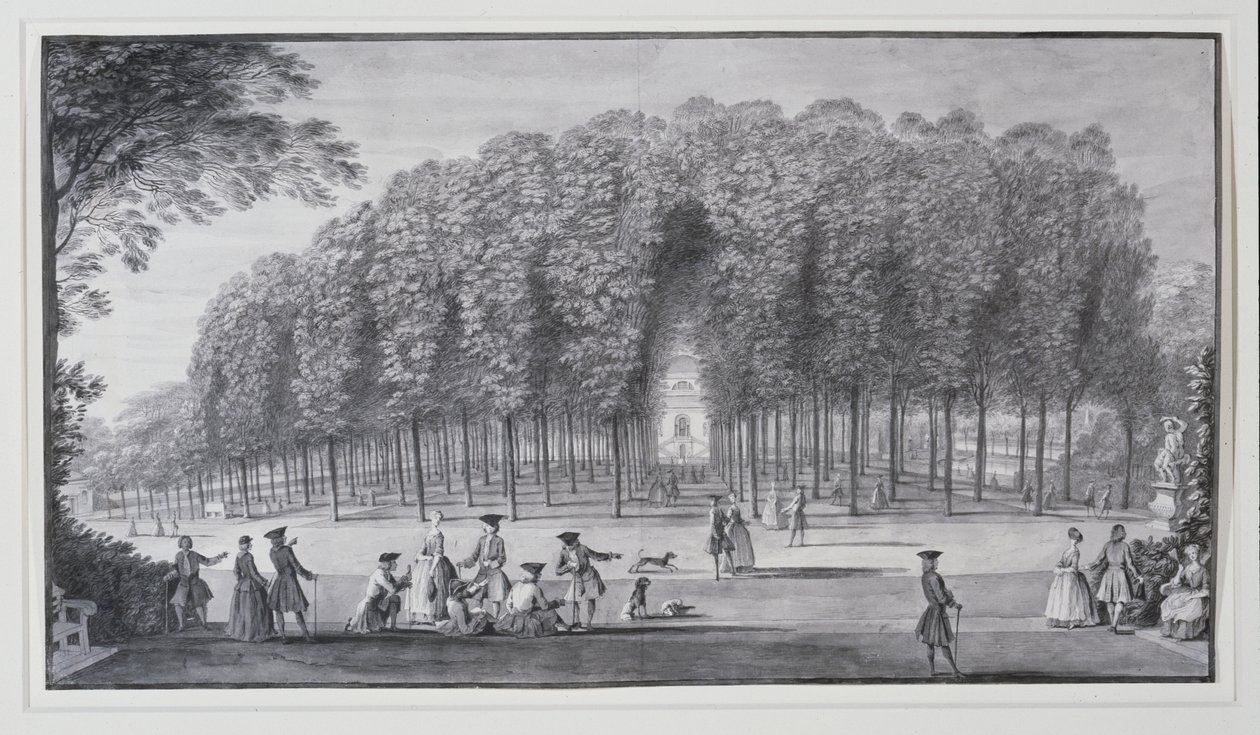 Der Pappelhain, Lord Burlingtons Chiswick Villa von Jacques Rigaud