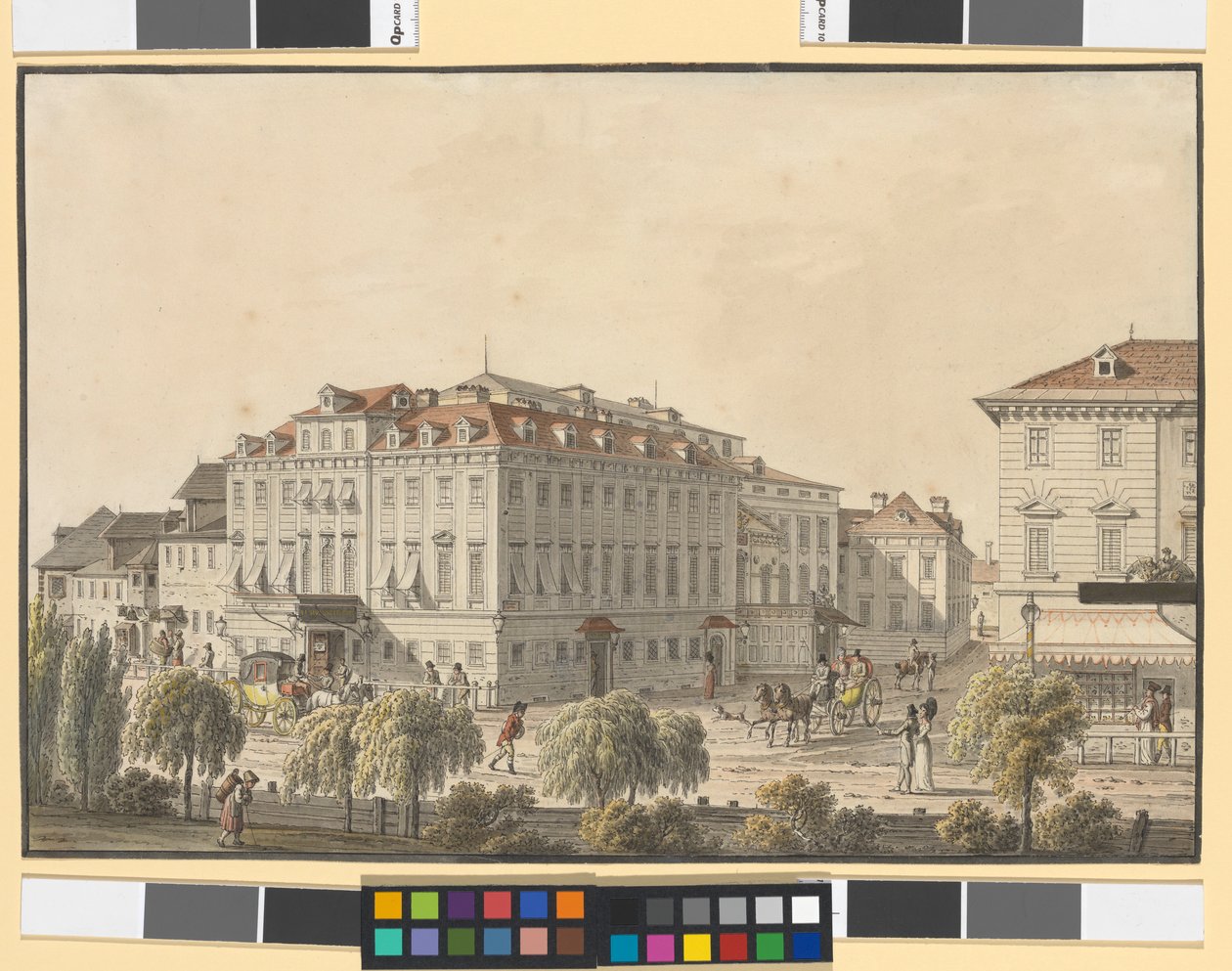 Theater an der Wien von Jakob Alt