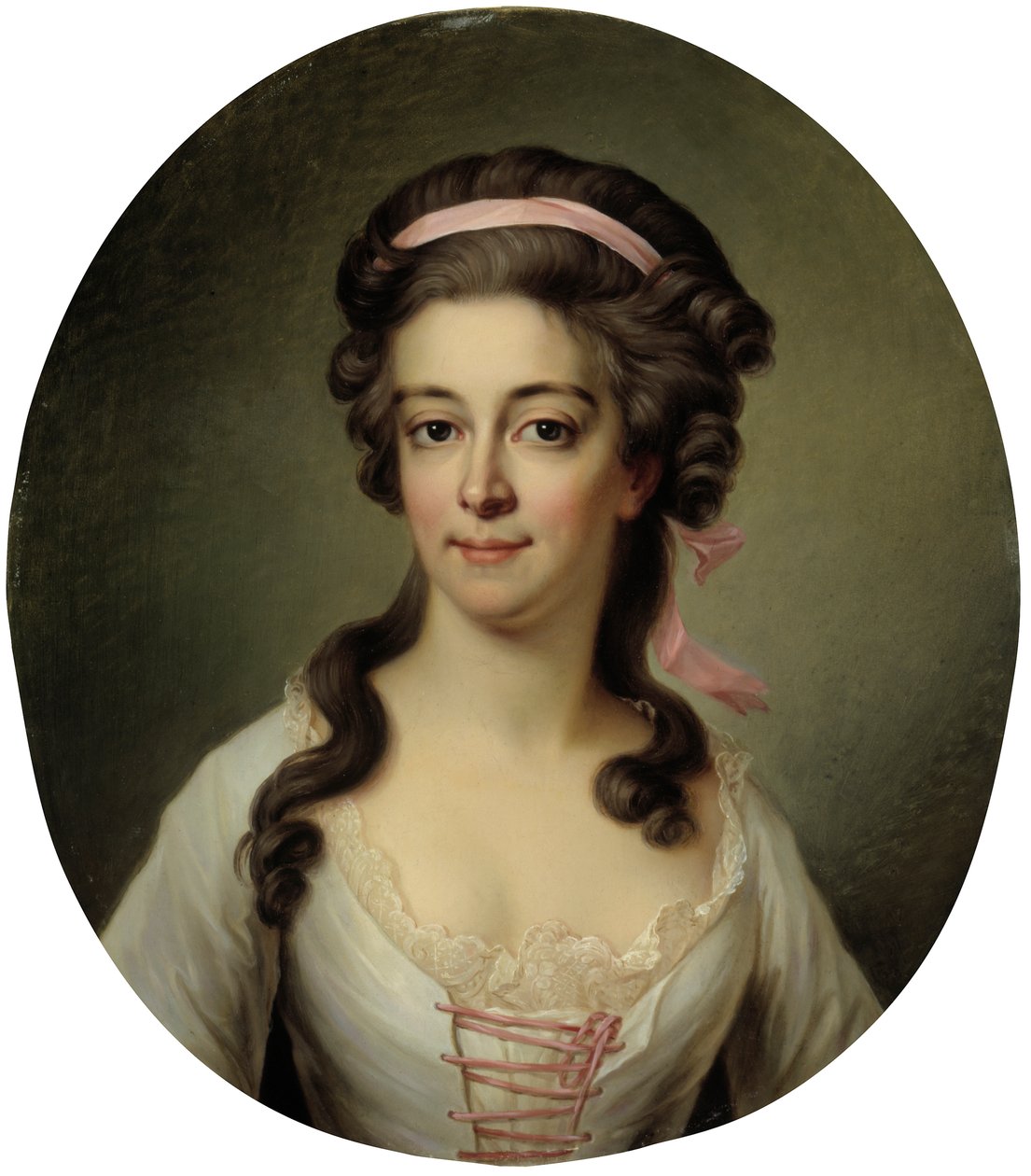 Porträt der Gräfin Maria Eleonora Lewenhaupt, geb. Koskull 1765-1823 von Jakob Björk