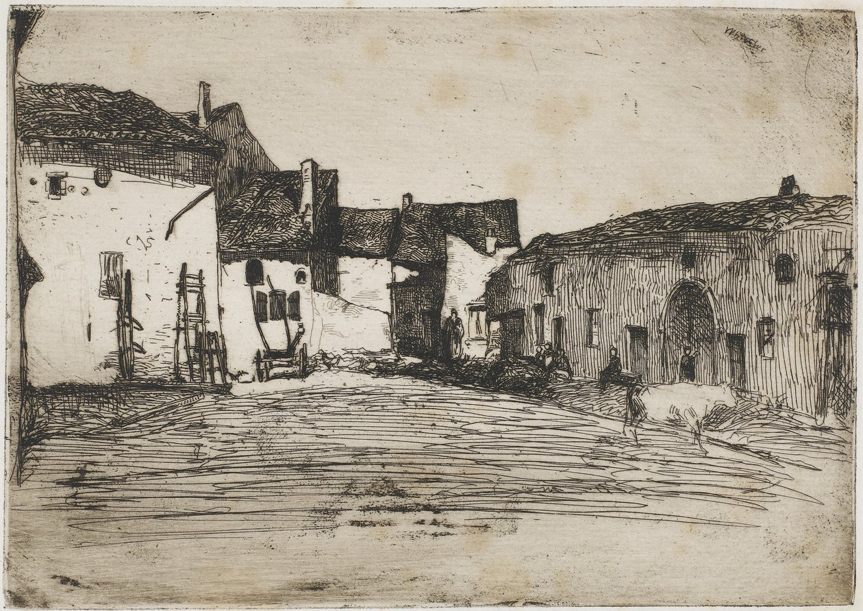 Liverdun, 1858 von James Abbott McNeill Whistler