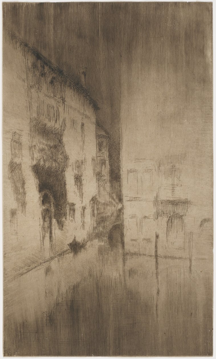 Nocturne: Paläste, 1879-80 von James Abbott McNeill Whistler