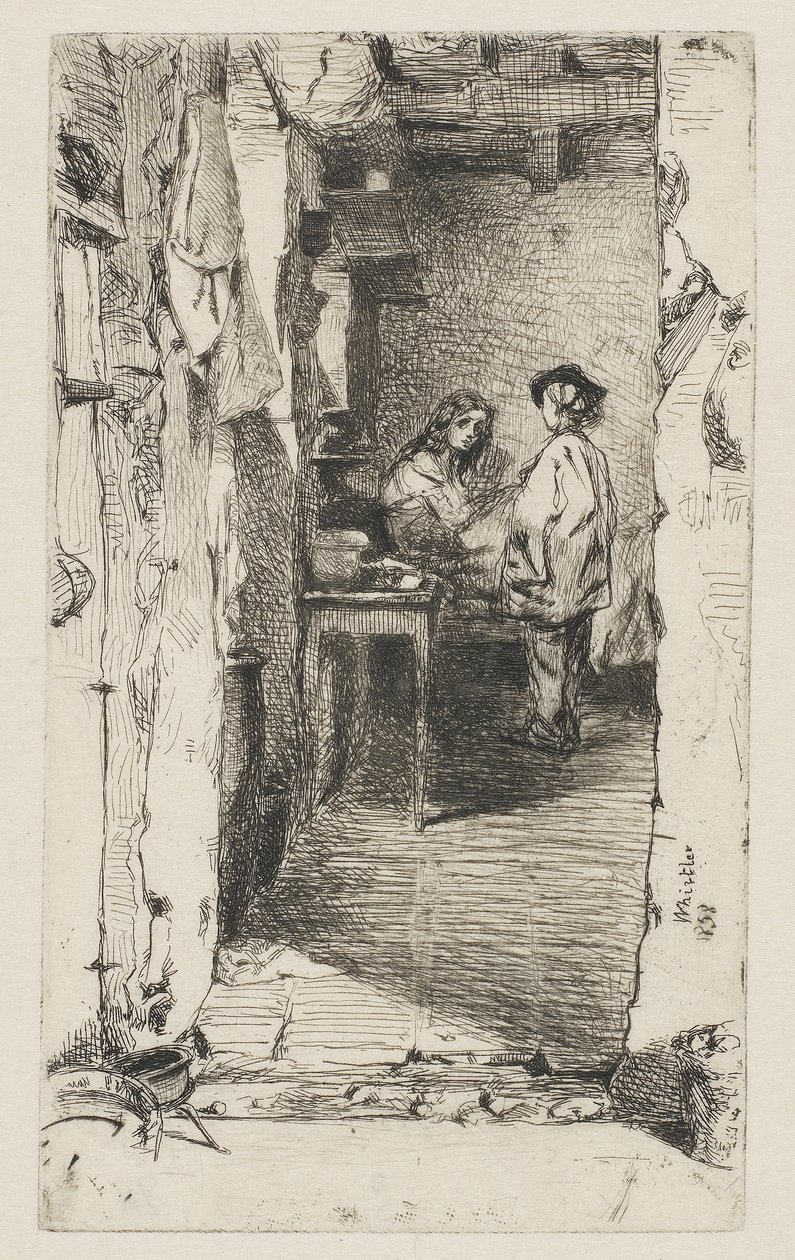 Die Lumpensammler, 1858 von James Abbott McNeill Whistler