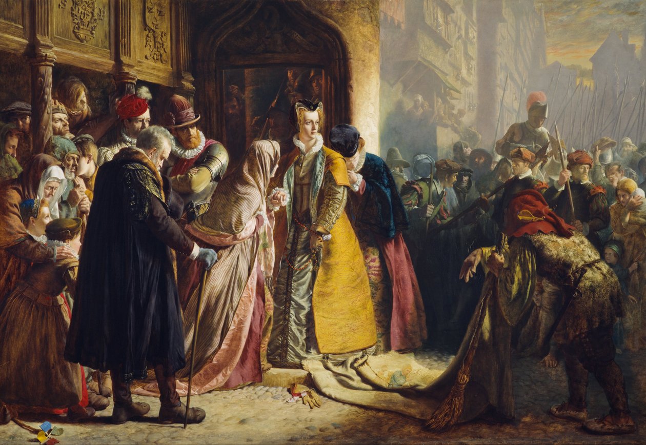 Die Rückkehr von Maria Stuart nach Edinburgh von James Drummond