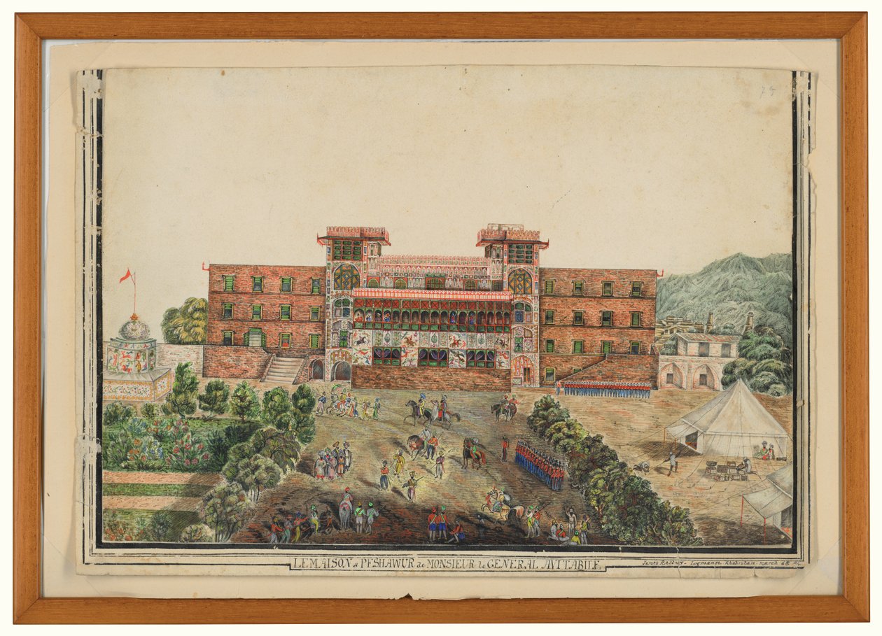 Das Haus in Peshawur von Monsieur le General Avitabile, Lugmanee, Khohistan