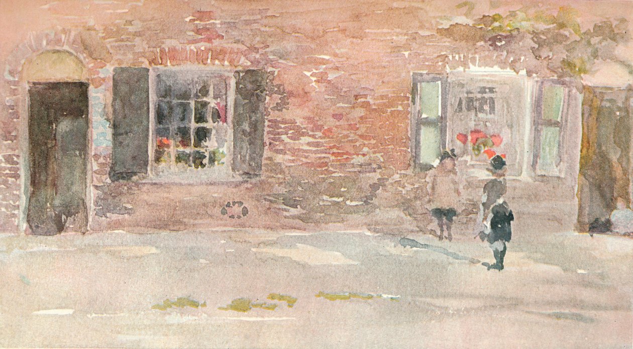 Eine Studie, nach der Aquarellskizze von J. McNeill Whistler von James Abbott McNeill Whistler