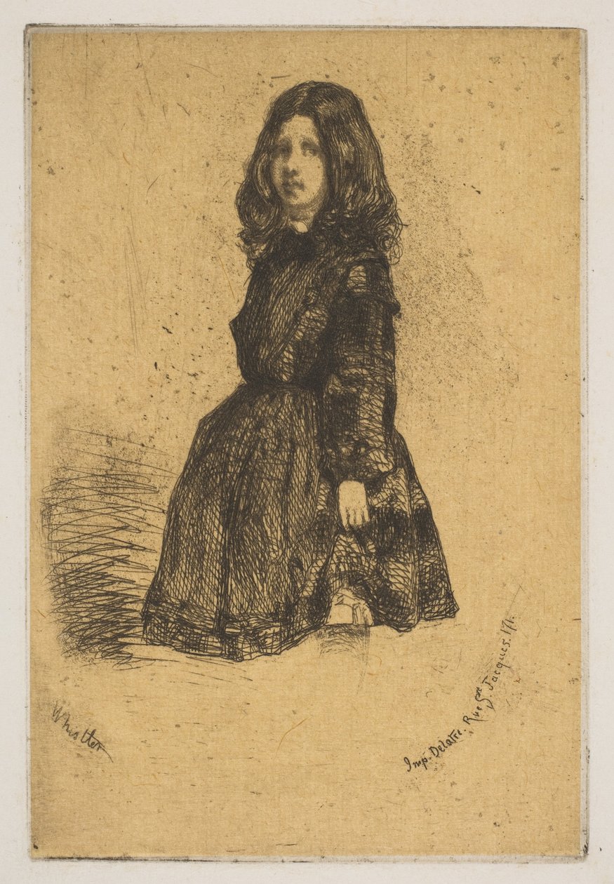 Annie, 1858 von James Abbott McNeill Whistler