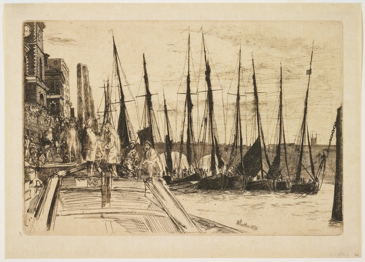 Billingsgate von James Abbott McNeill Whistler