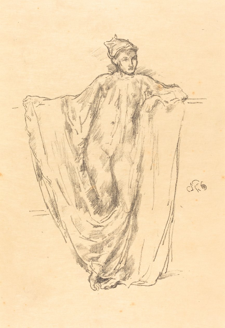 Figurenstudie, 1894 von James Abbott McNeill Whistler