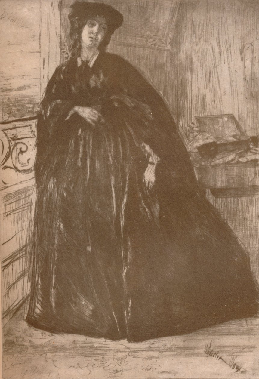 Finette, 1859, 1904 von James Abbott McNeill Whistler
