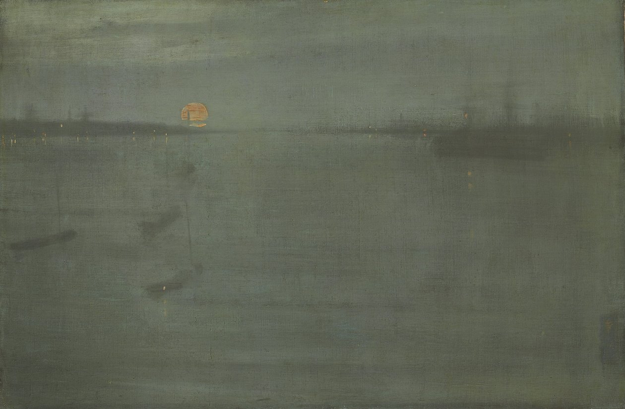 Nocturne: Blau und Gold, Southampton Water von James Abbott McNeill Whistler