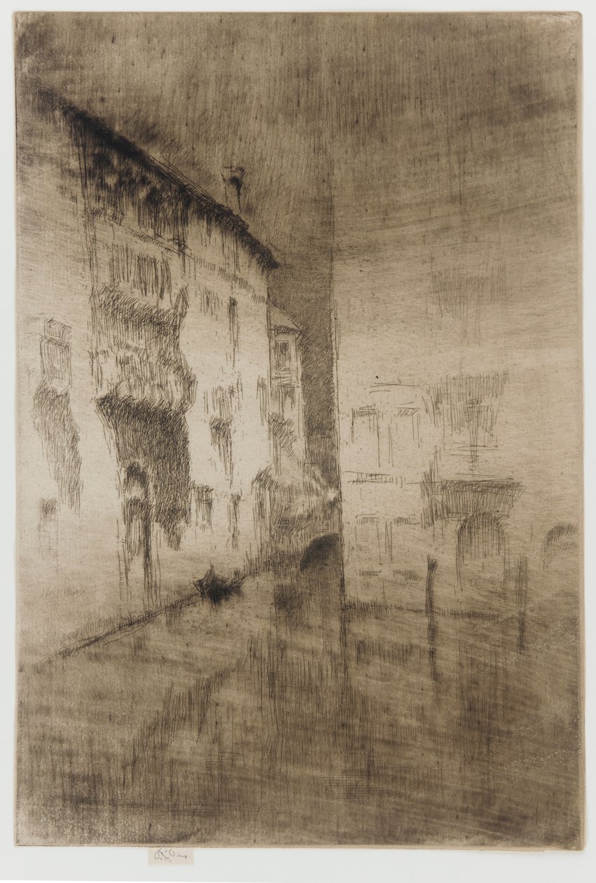 Nocturne: Paläste, 1879-1880 von James Abbott McNeill Whistler