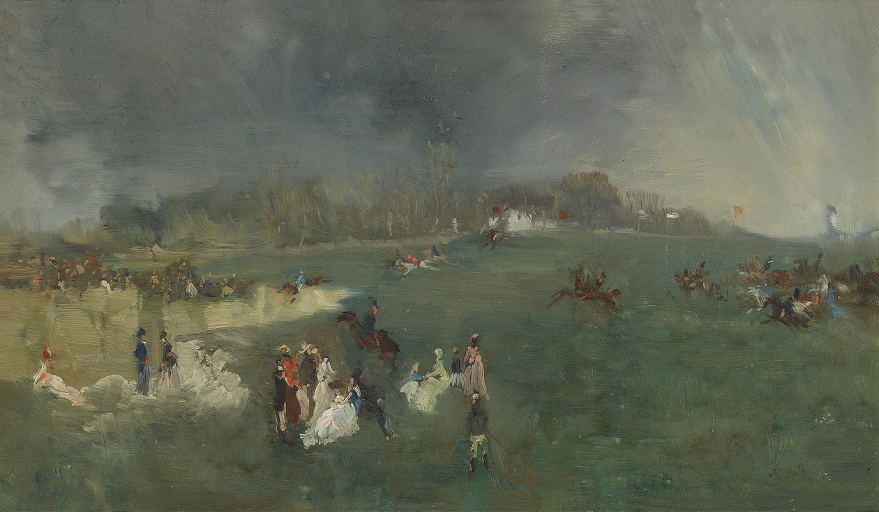 Pferderennen von James Abbott McNeill Whistler
