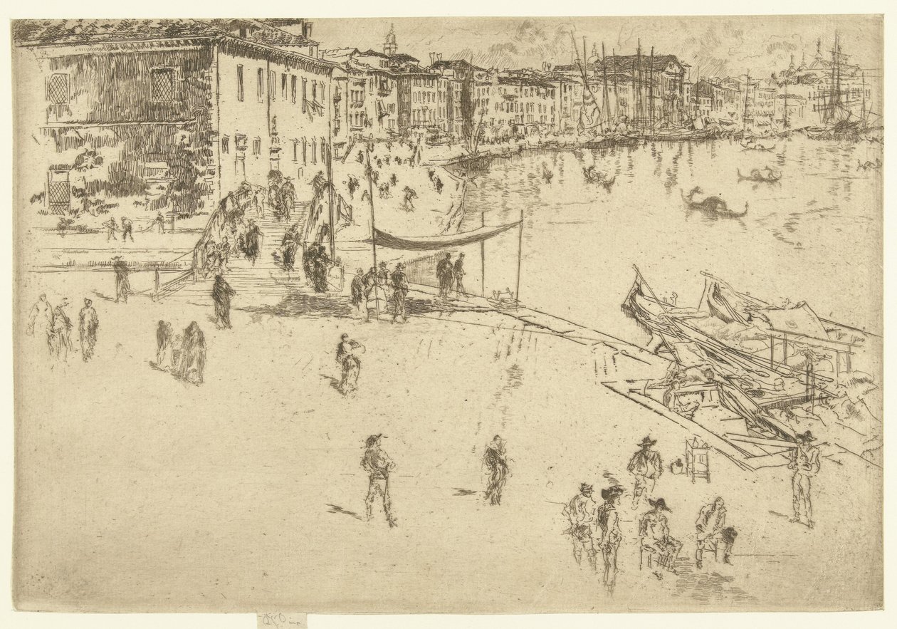 Riva del Sciavoni von James Abbott McNeill Whistler