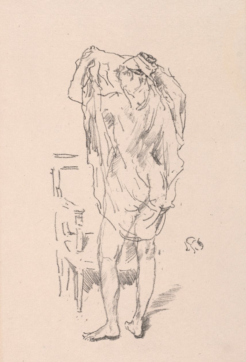 Studie, 1895 von James Abbott McNeill Whistler