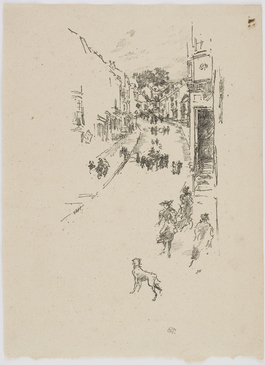 Sonntag, Lyme Regis, 1895 von James Abbott McNeill Whistler