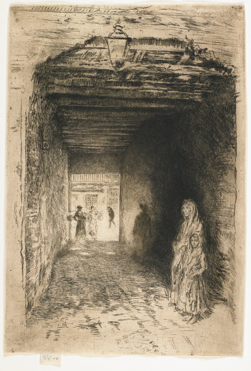 Die Bettler von James Abbott McNeill Whistler