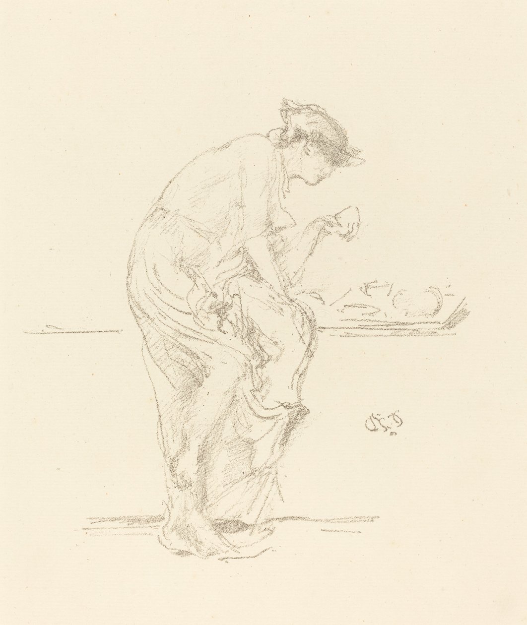 Das Horoskop, ca. 1889 von James Abbott McNeill Whistler