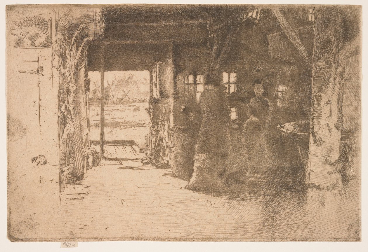 Die Mühle von James Abbott McNeill Whistler