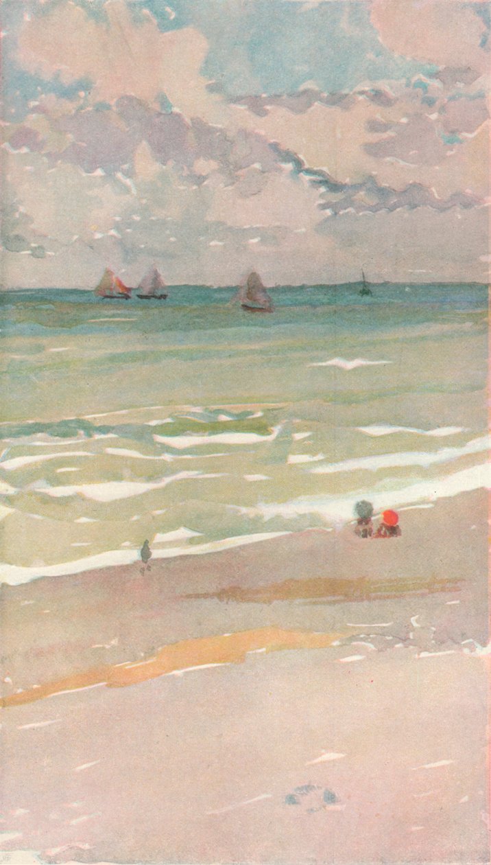Die Küste, ca. 1880-1902 von James Abbott McNeill Whistler