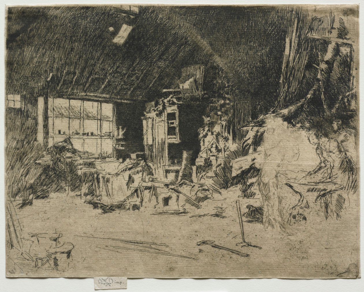 Die Schmiede von James Abbott McNeill Whistler