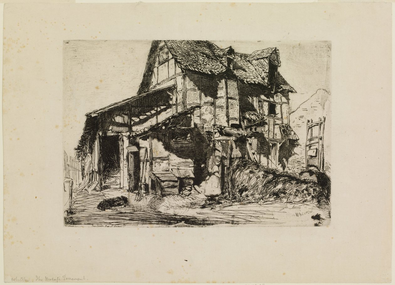 Das unsichere Mietshaus von James Abbott McNeill Whistler
