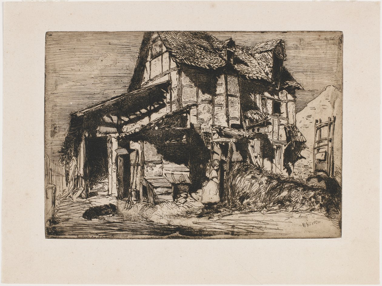 Das unsichere Mietshaus von James Abbott McNeill Whistler