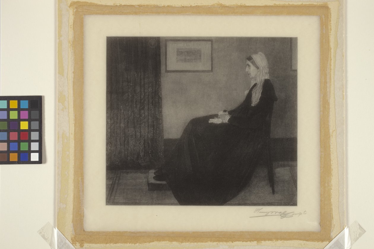 Whistlers Mutter von James Abbott McNeill & Wolf Henry (1852 1916) Whistler
