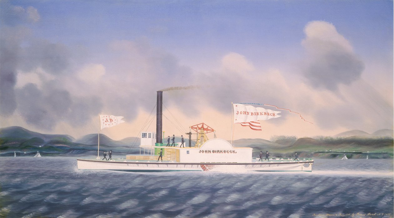 Schleppboot John Birkbeck, 1854 von James Bard
