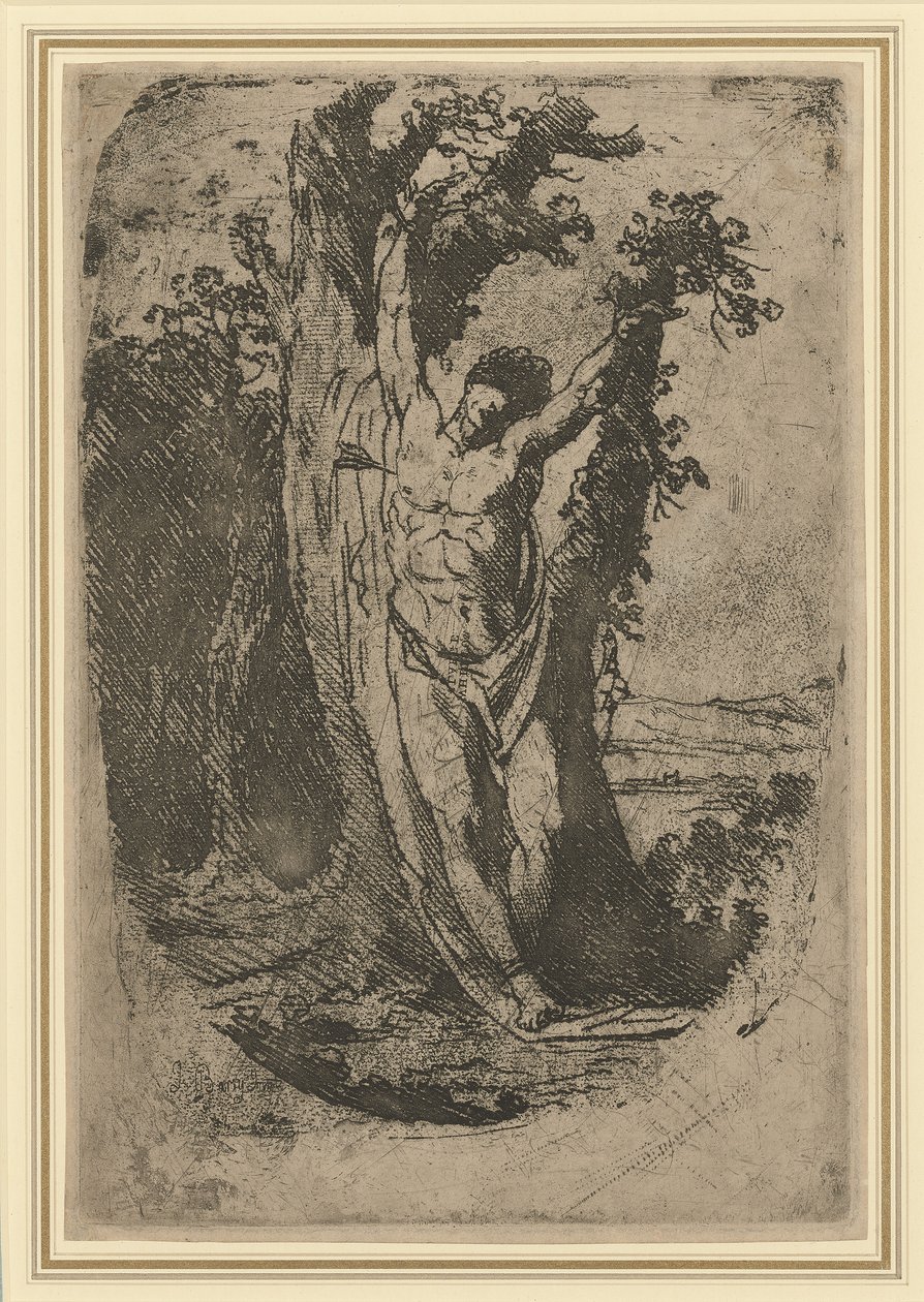 Heiliger Sebastian, ca. 1776 von James Barry