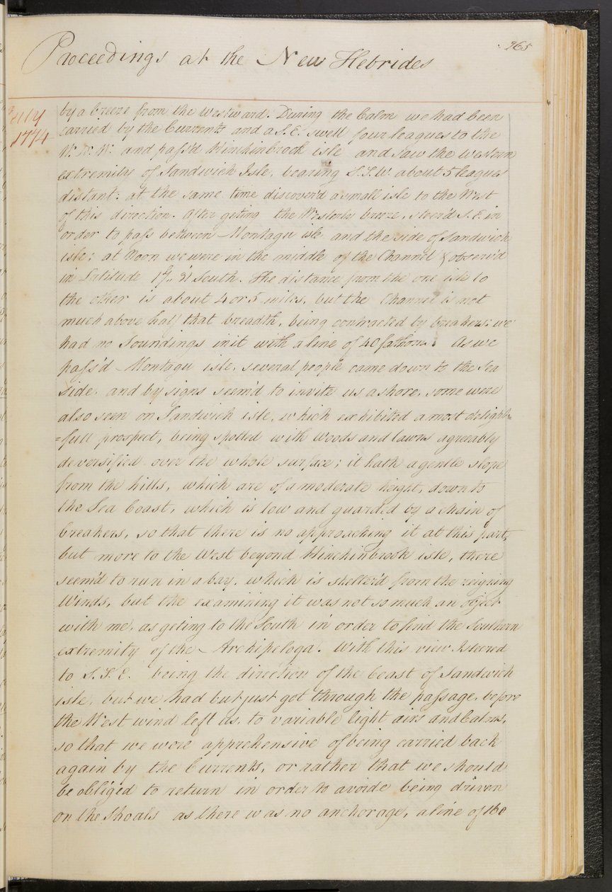 Tagebuch der Reise von Kapitän Cook um die Welt auf der HMS 