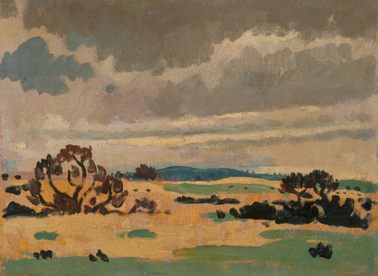 Französische Landschaft von James Dickson Innes