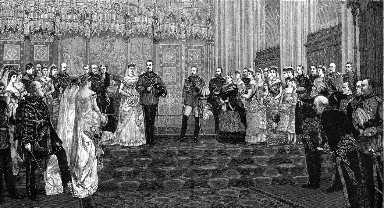 Die Hochzeit des Herzogs und der Herzogin von Albany von James Dromgole Linton