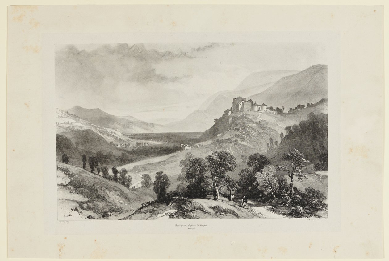 Pontcharra, Schloss Bayard von James Duffield Harding