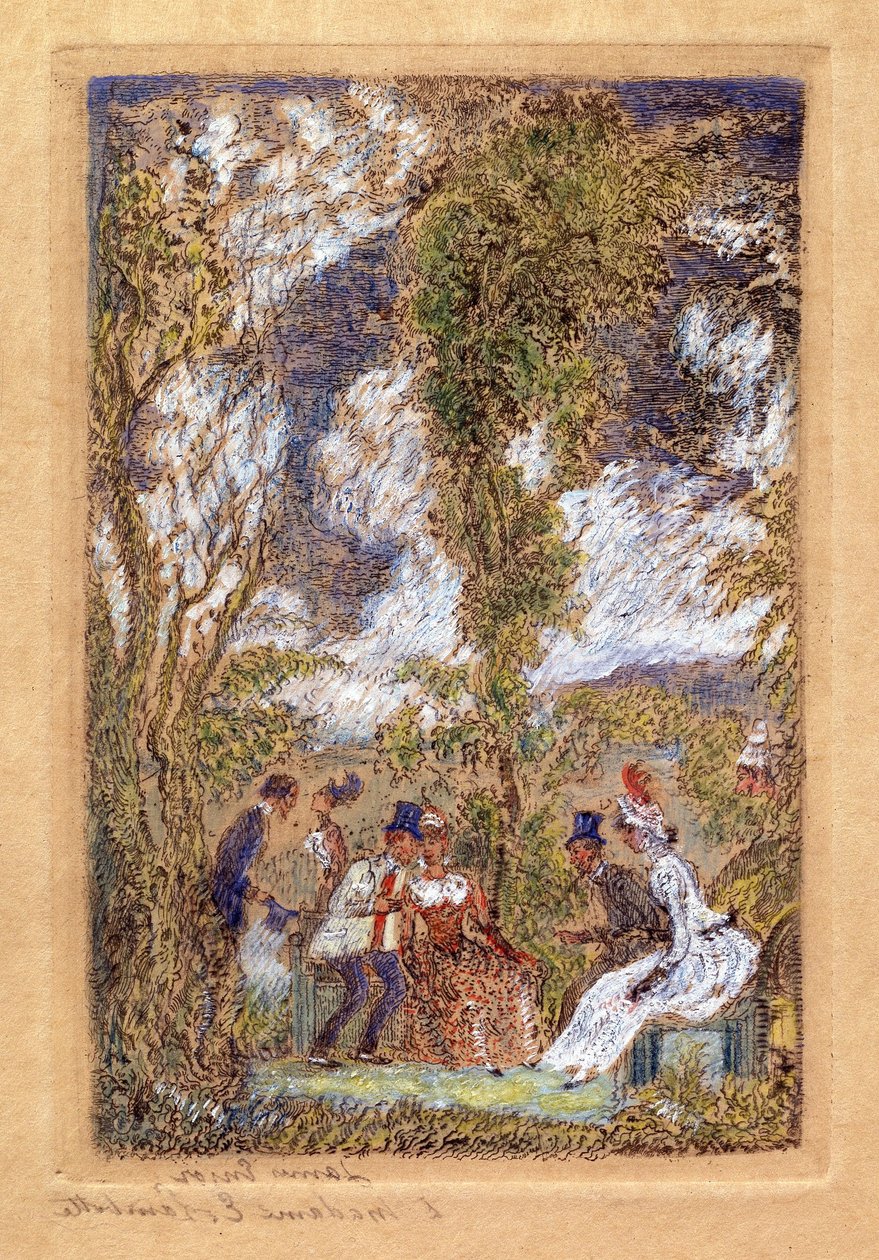 Minnetuin von James Ensor