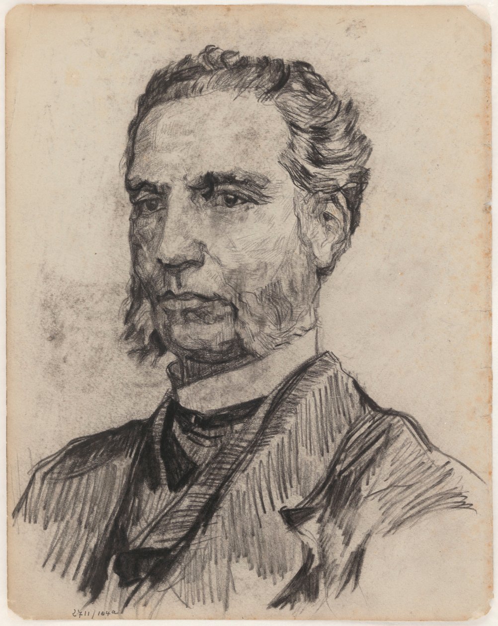 Porträt eines Mannes von James Ensor