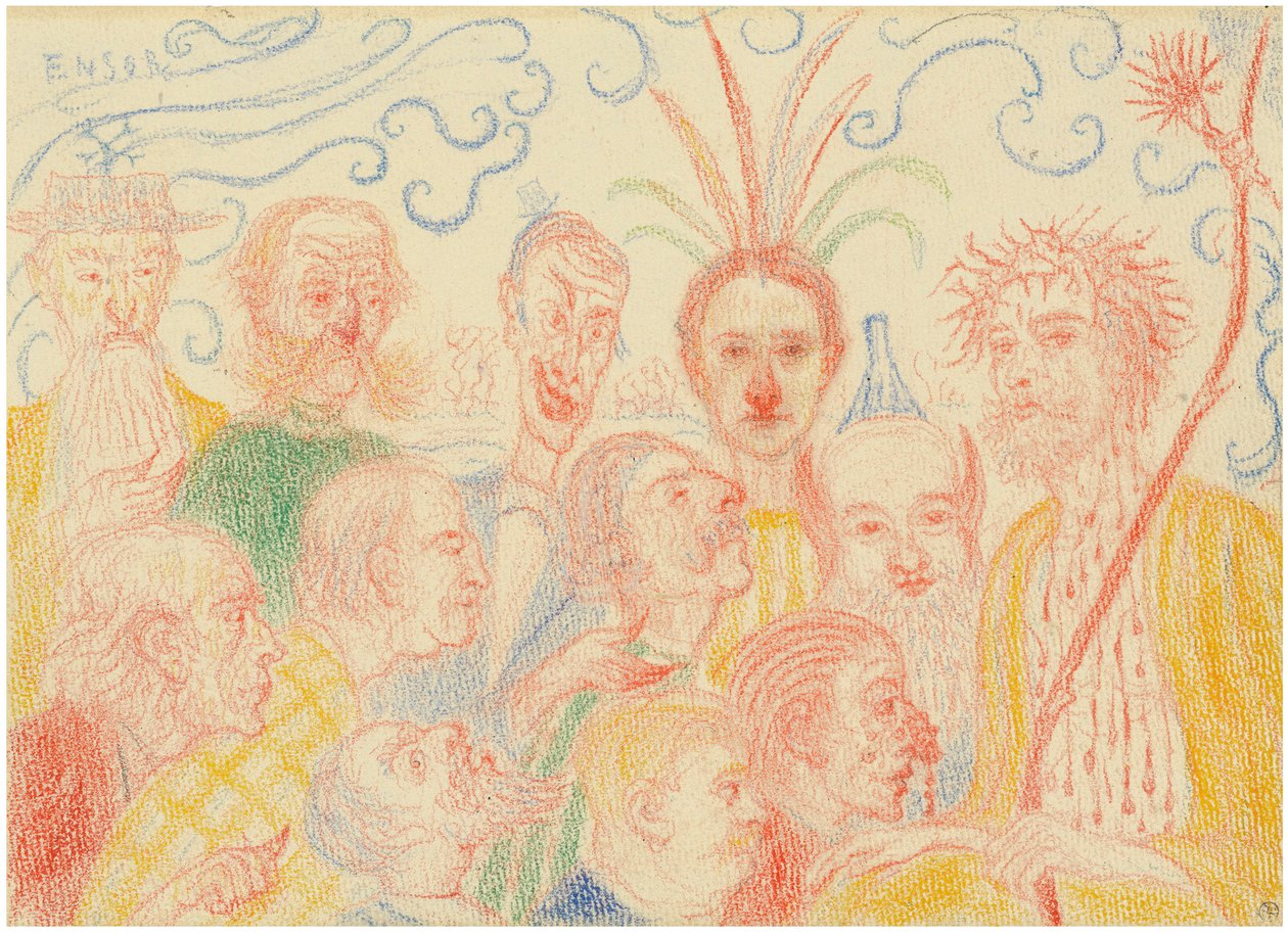 Szenen aus dem Leben Christi, 1910-1915 von James Ensor