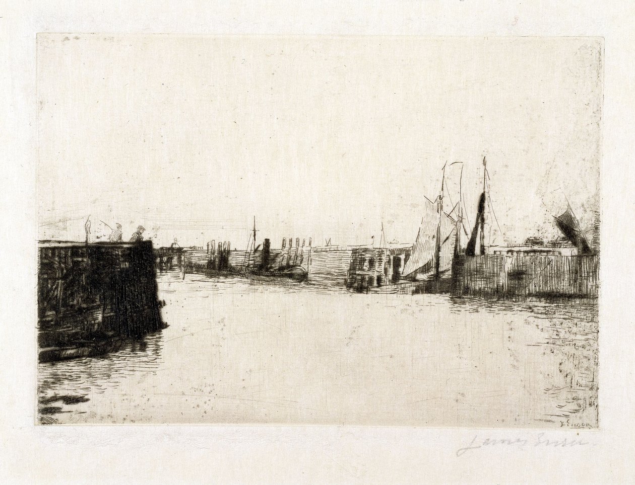 Pfahlwerk von James Ensor