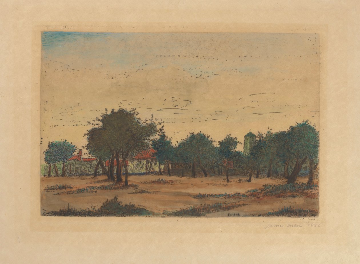 Der Obstgarten von James Ensor