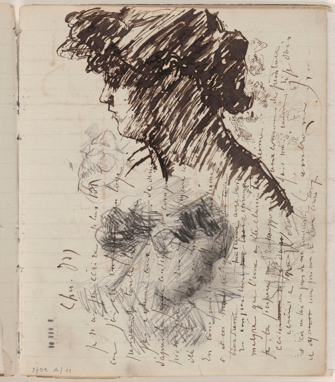 Zwei Köpfe von James Ensor