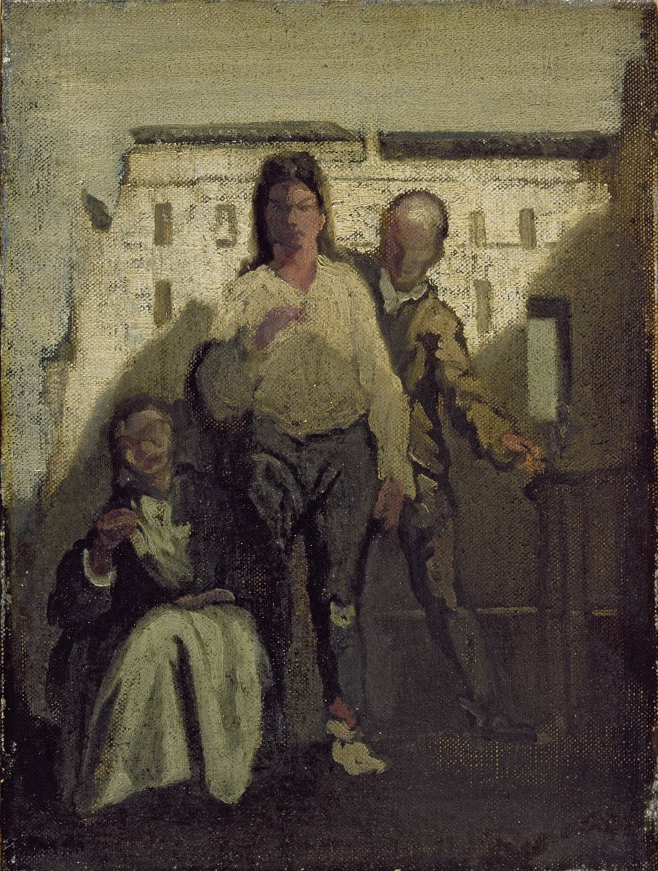 Die Gefangennahme von Cartouche (1693-1721) von James Ferrier Pryde