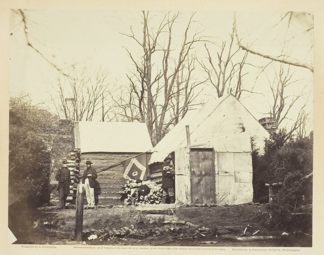 Residenz des Hauptquartiermeisters des Dritten Armeekorps, Brandy Station von James Gardner