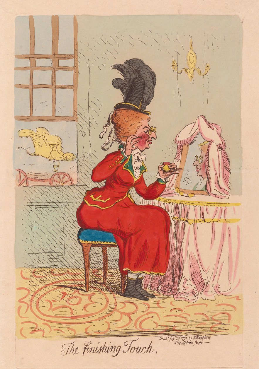 Der letzte Schliff von James Gillray