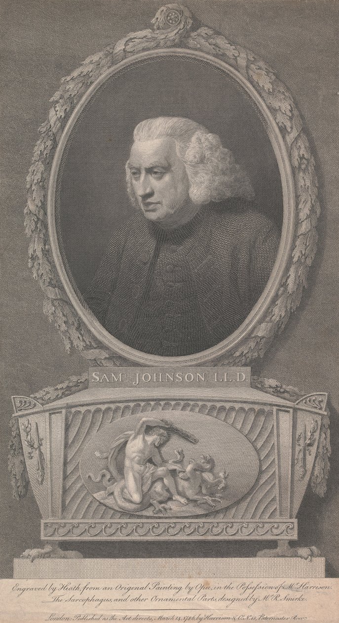 Samuel Johnson von James Heath
