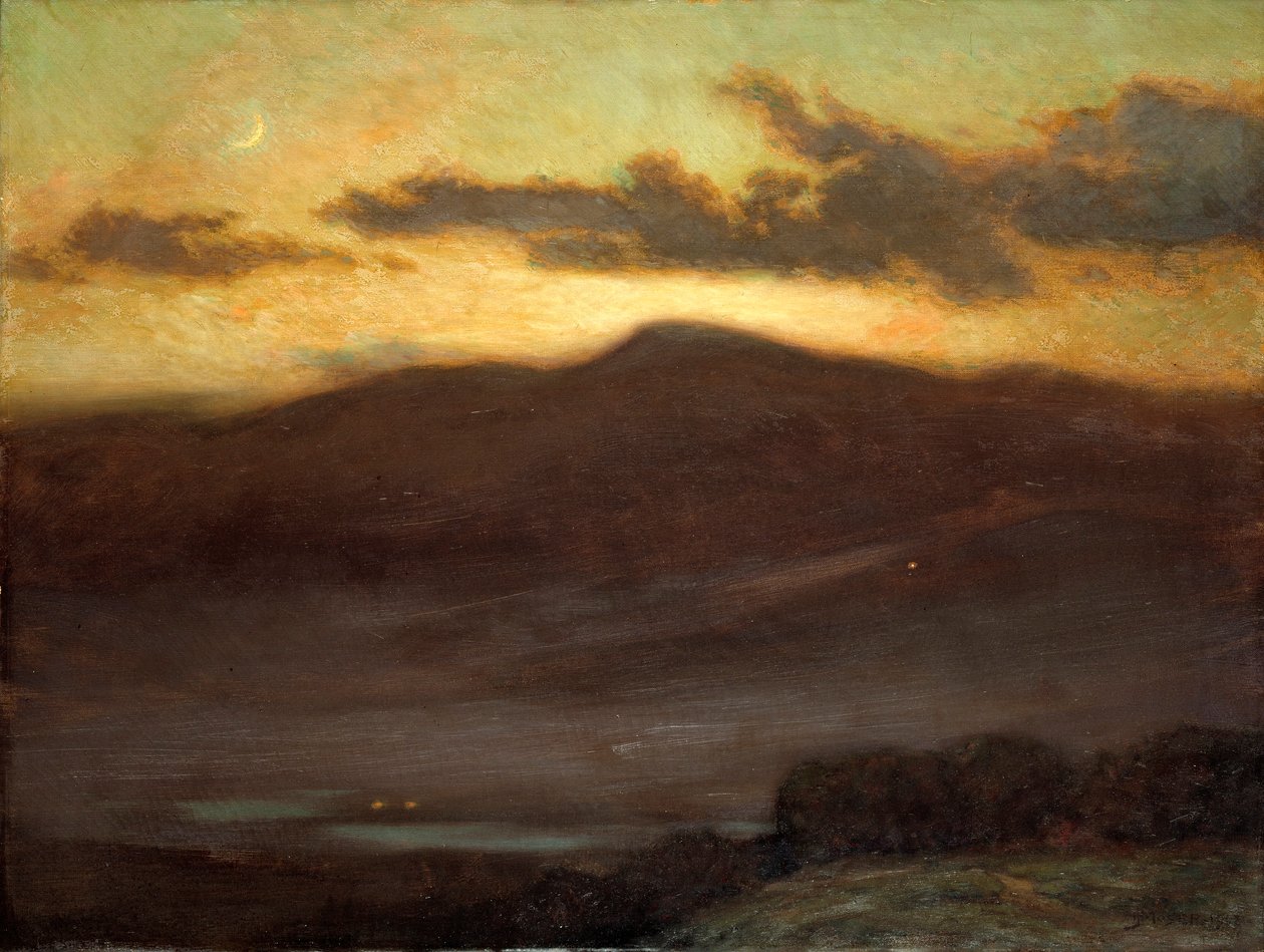 Sonnenuntergang, Mount McIntyre von James Henry Moser