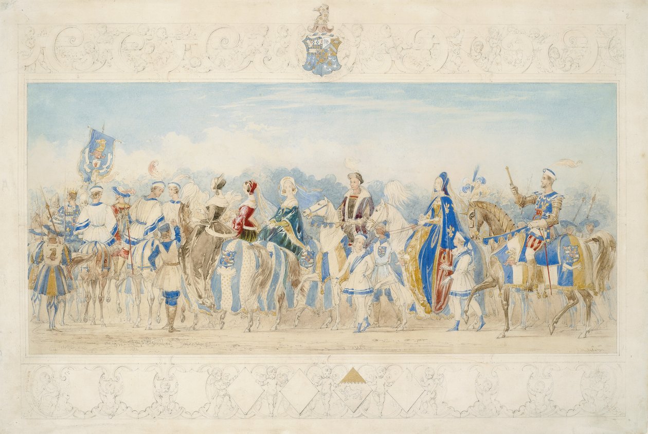 Sir Charles Montelieu Lamb, Knight Marshal of the Lists, 1939 von James Henry Nixon